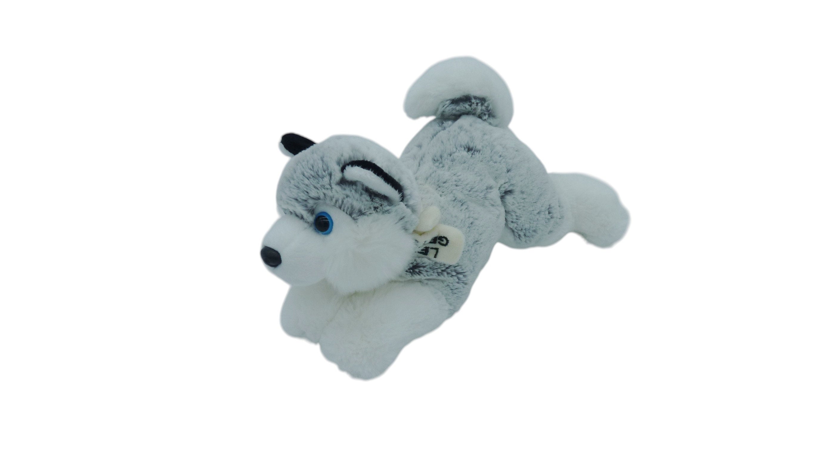 Peluche chien Huski - Créations Dani 32 cm
