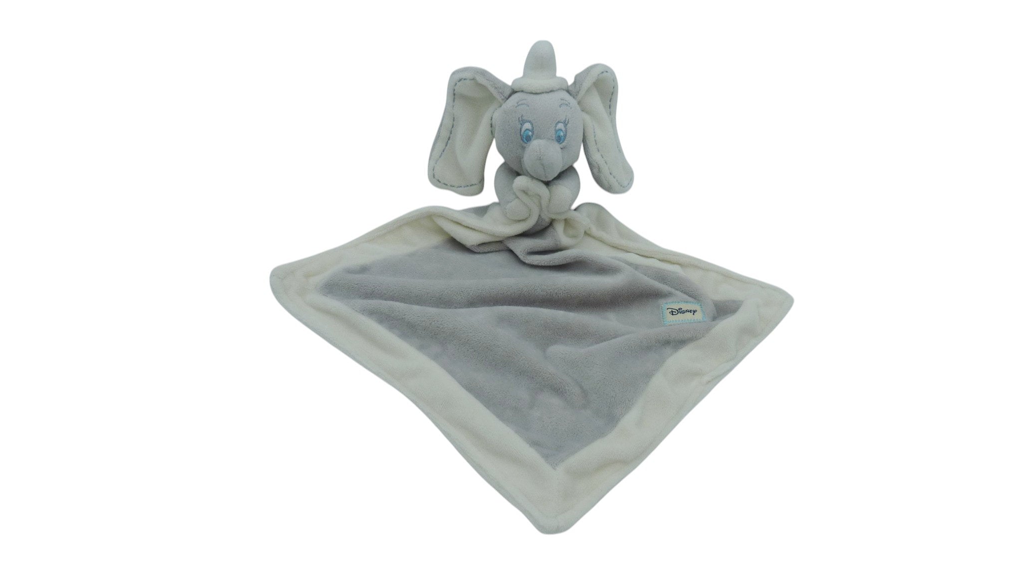 Peluche mouchoir éléphant Dumbo gris - Disney