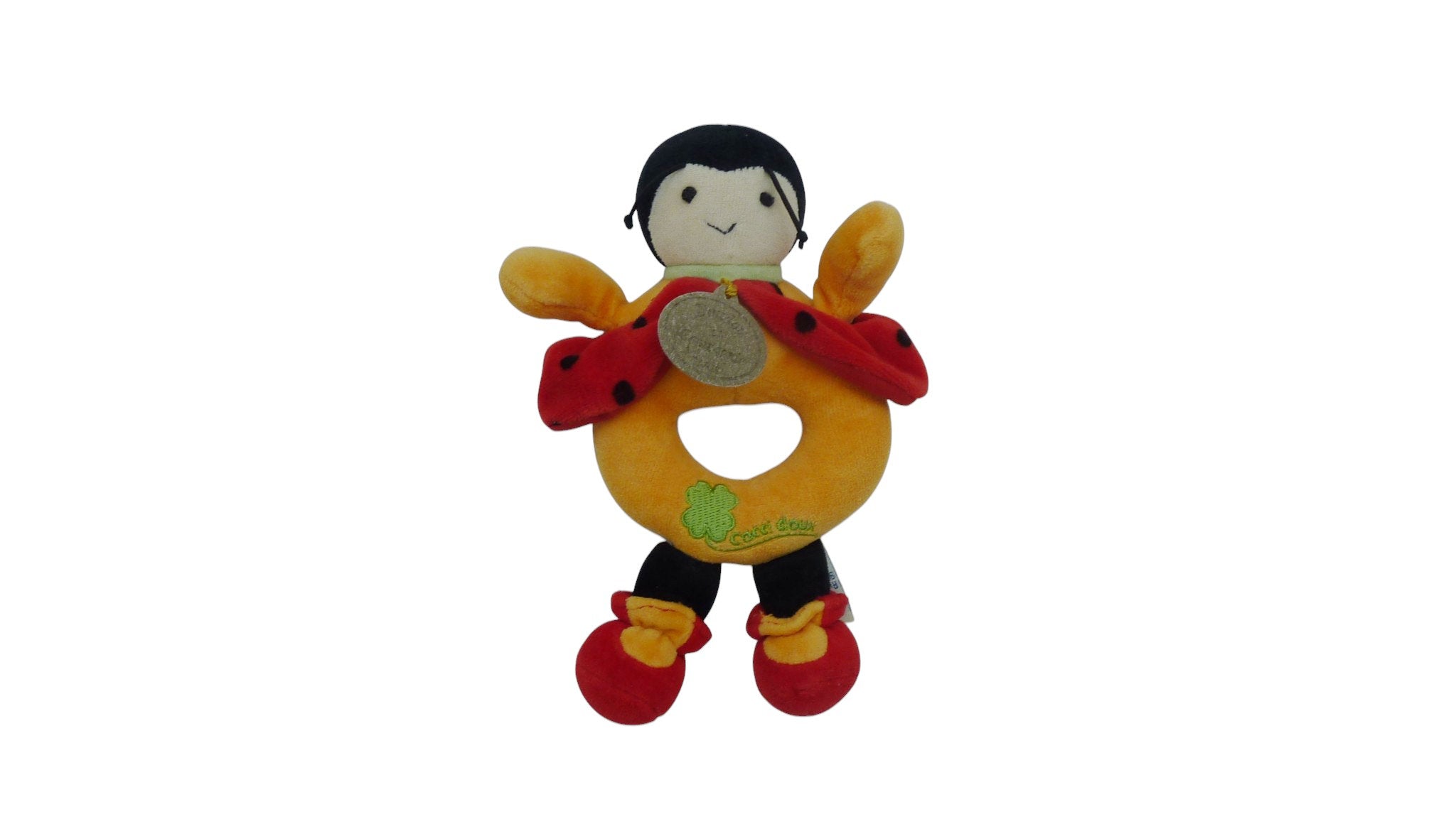 Doudou hochet coccinelle - Cocci Doux - Doudou et Compagnie