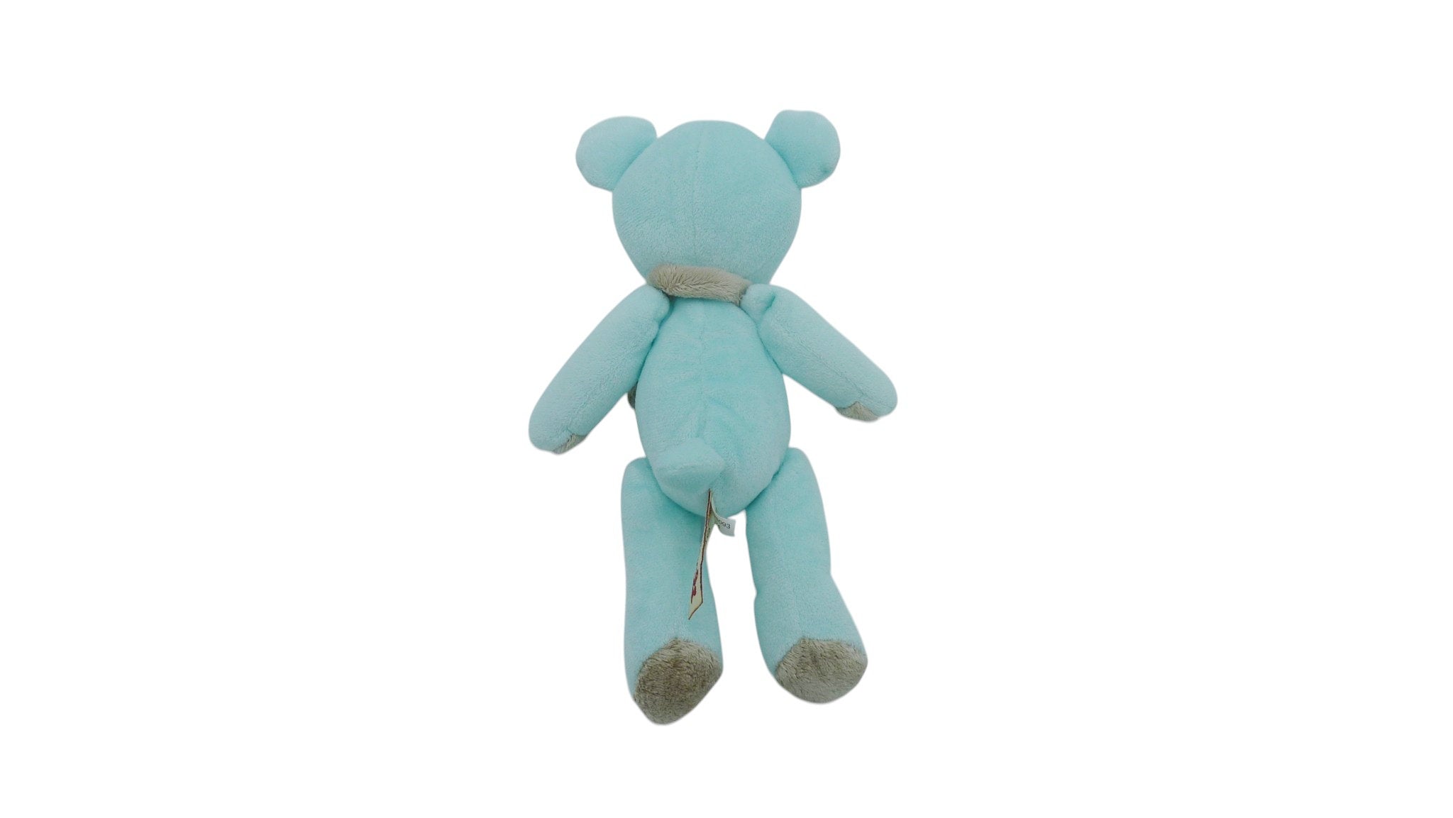 Peluche ours turquoise - Nicotoy 25 cm