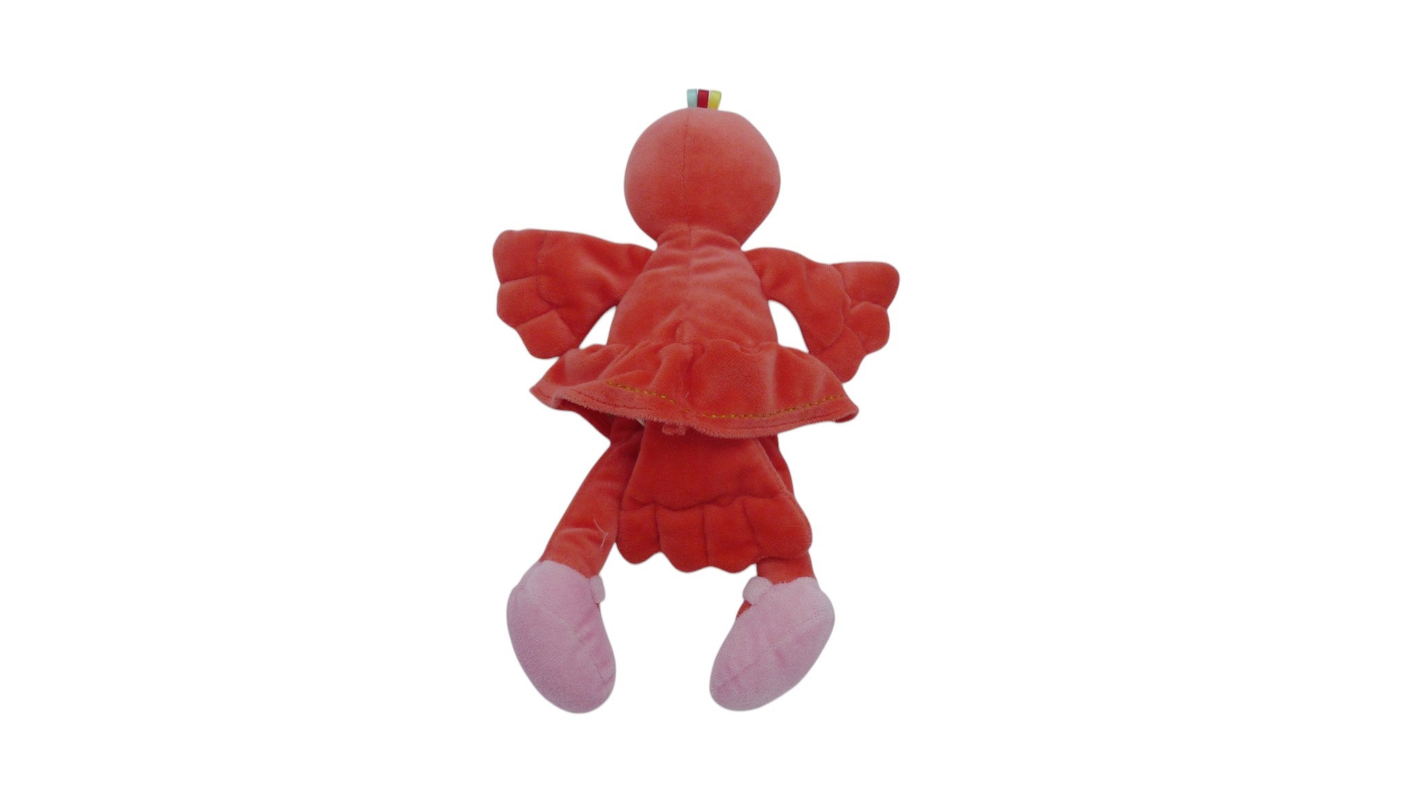 Peluche oiseau rouge - Nicotoy 32 cm