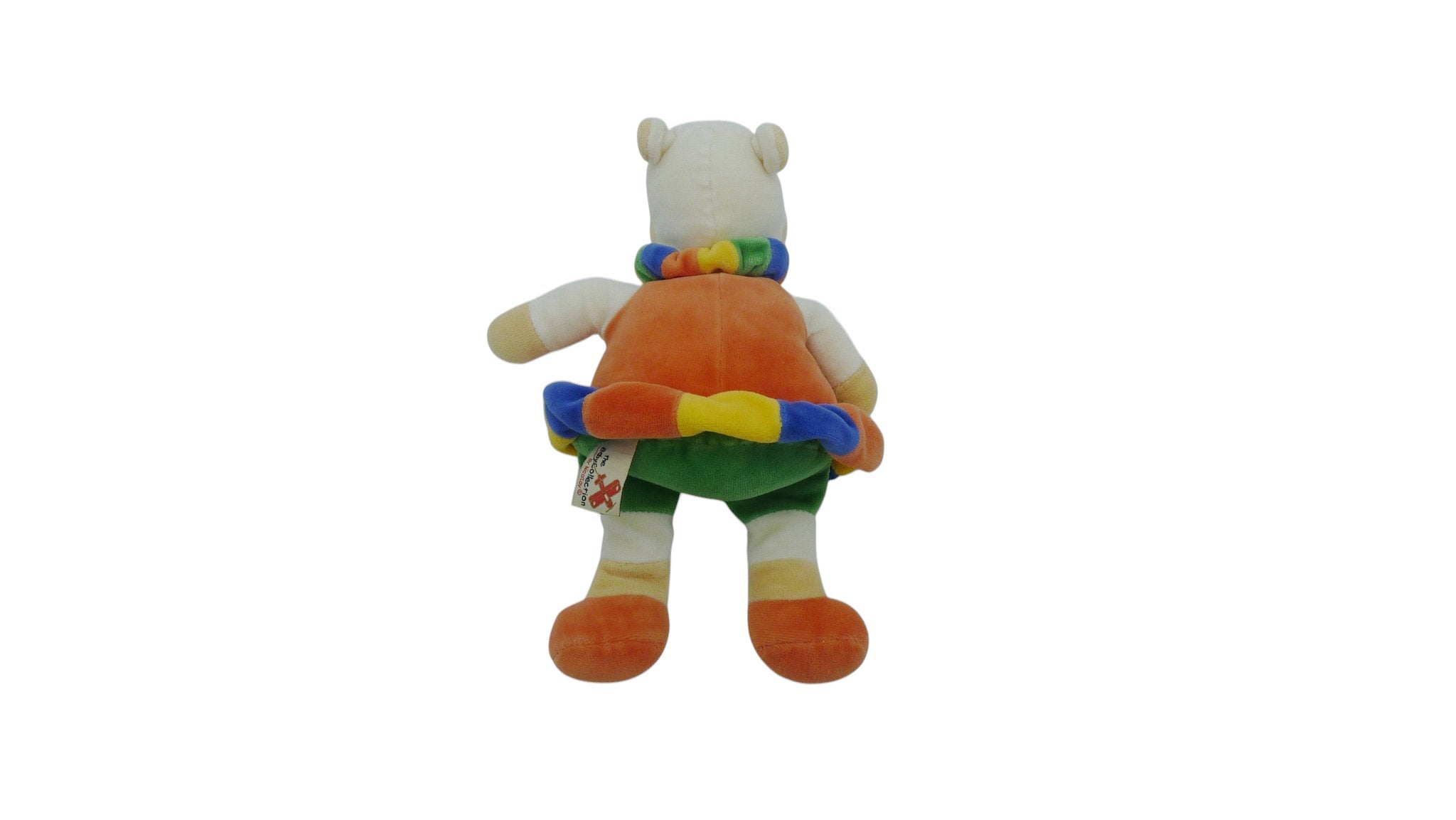 Peluche hippopotame multicolore - Nicotoy - 28 cm