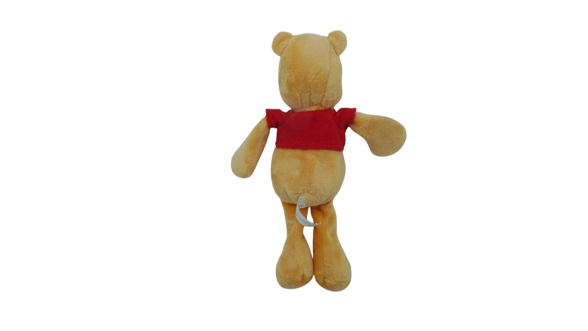 Peluche Winnie l'Ourson marron rouge - Disney 27 cm