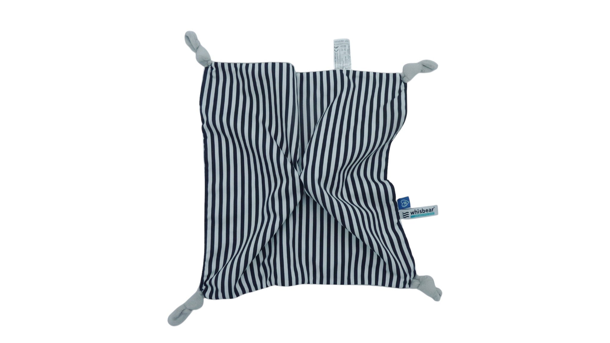 Doudou lapin plat gris - Whisbear