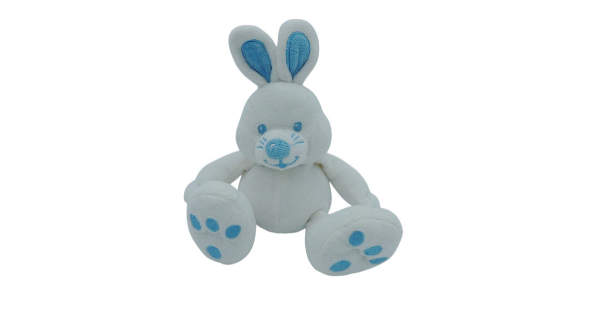 Peluche lapin blanc - Biolane 20 cm