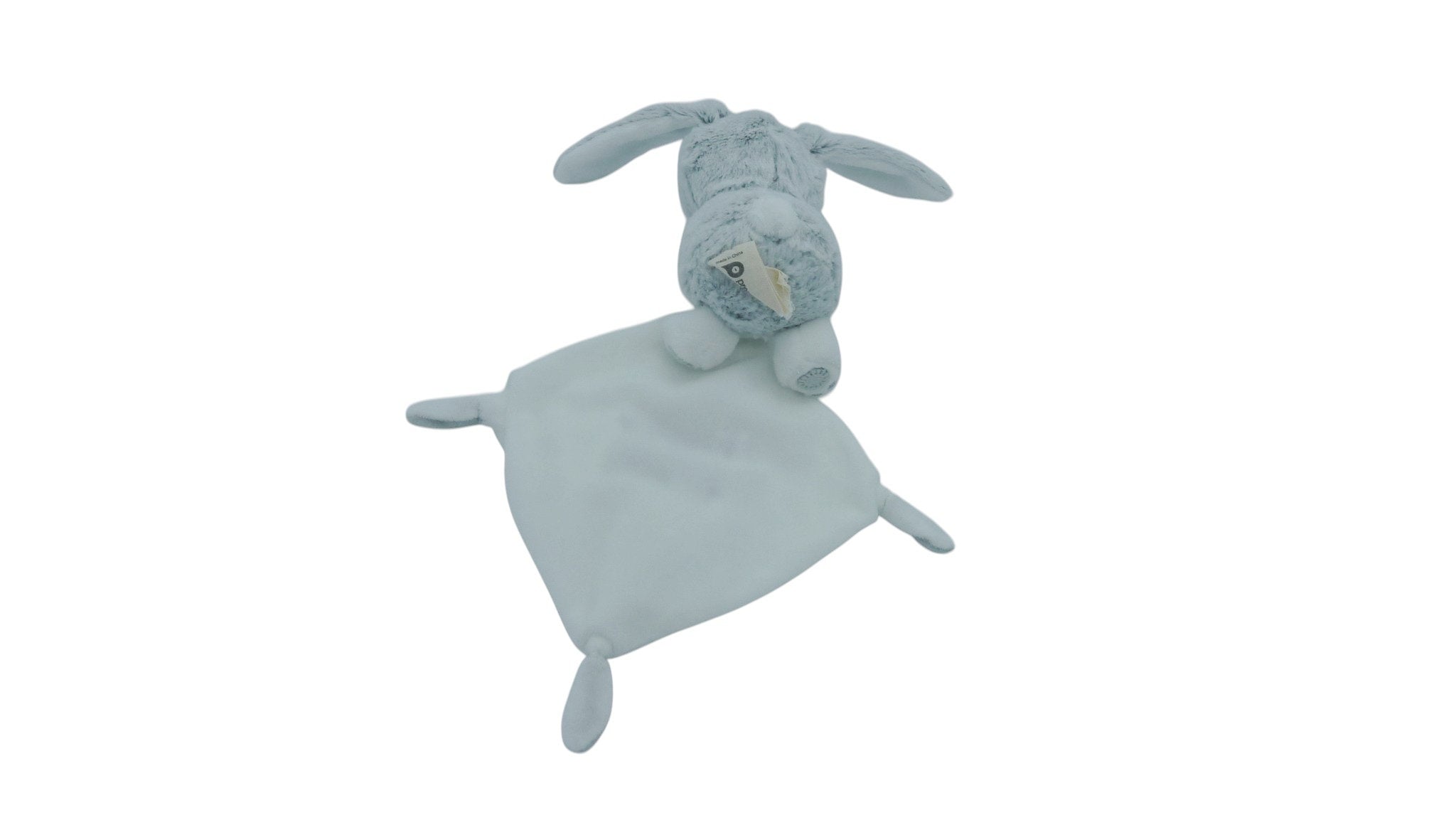 Peluche ours déguisé en lapin - mouchoir - Orchestra
