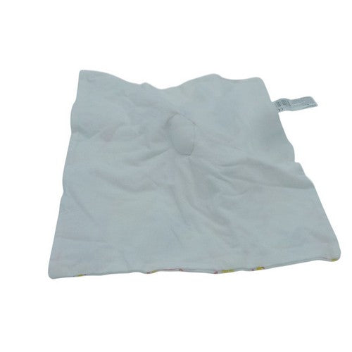 Doudou tigre plat blanc orange - Inextenso