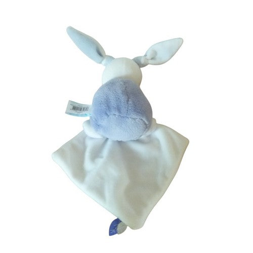 Peluche mouchoir lapin mauve - Blue - BN0465 Baby'Nat