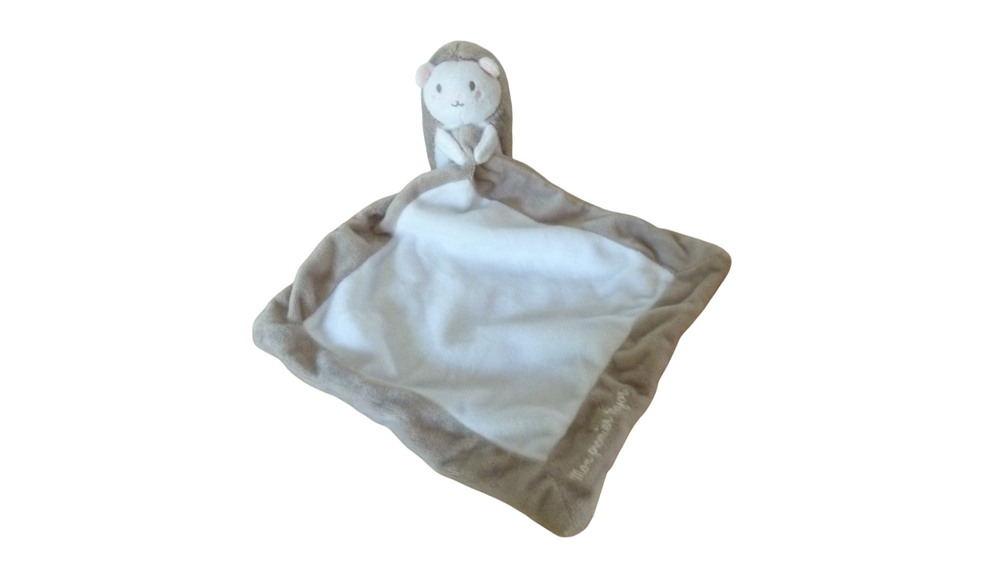 Peluche mouchoir hérisson gris - Sergent Major
