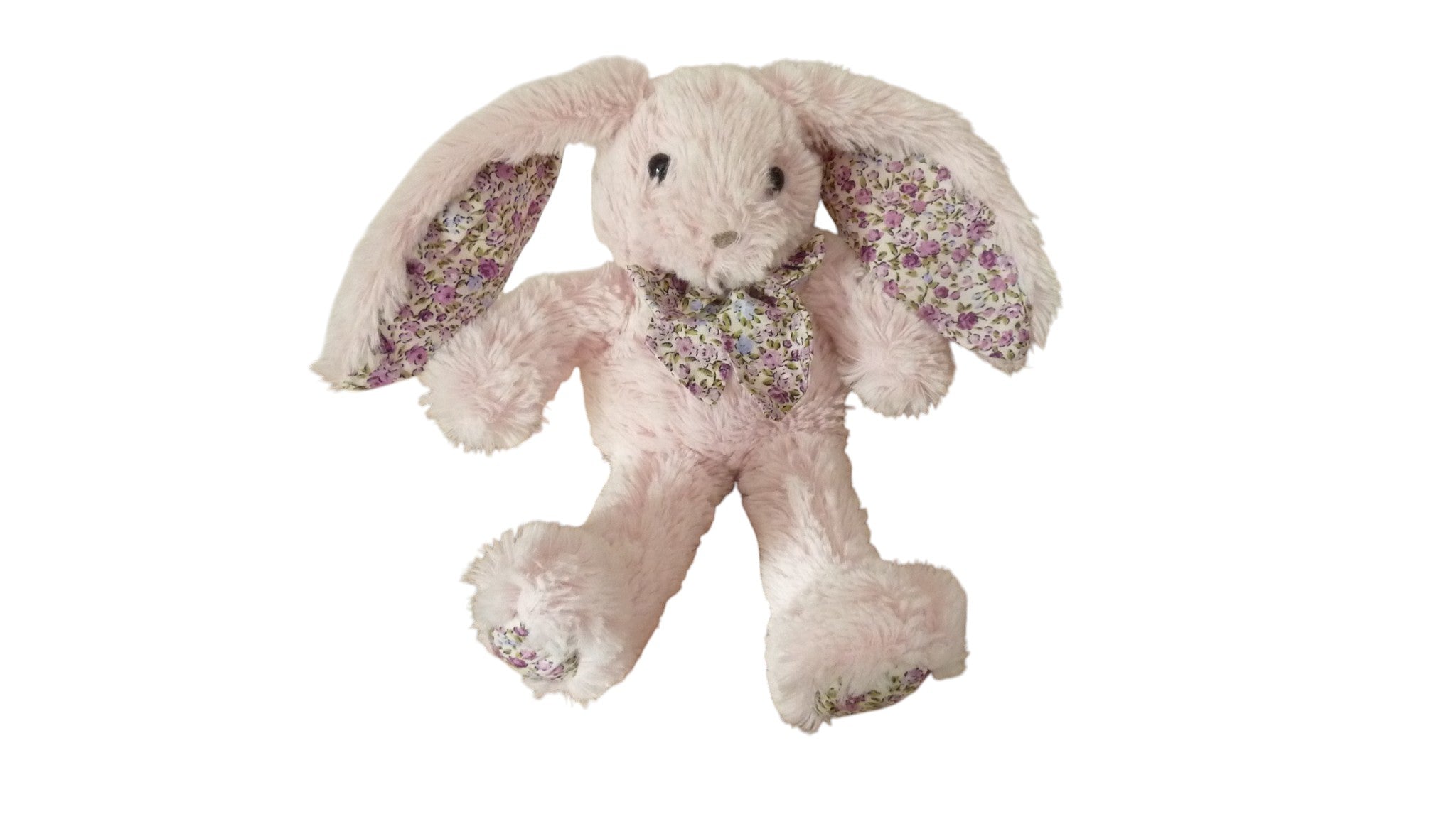 Peluche lapin rose - Les Copains Câlins - HO2434 Histoire d'Ours 28 cm