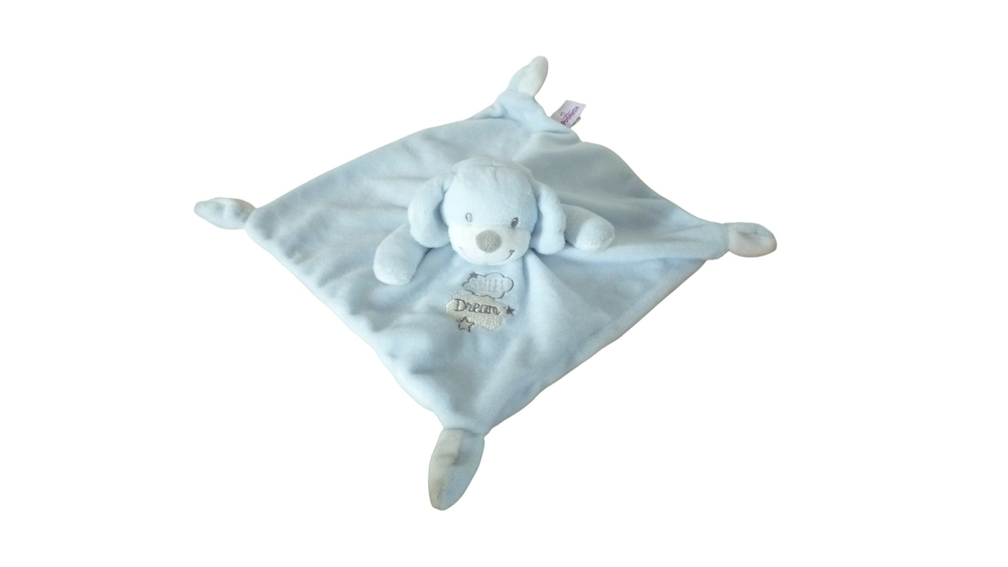 Doudou chien plat Sweet Dream Pommette