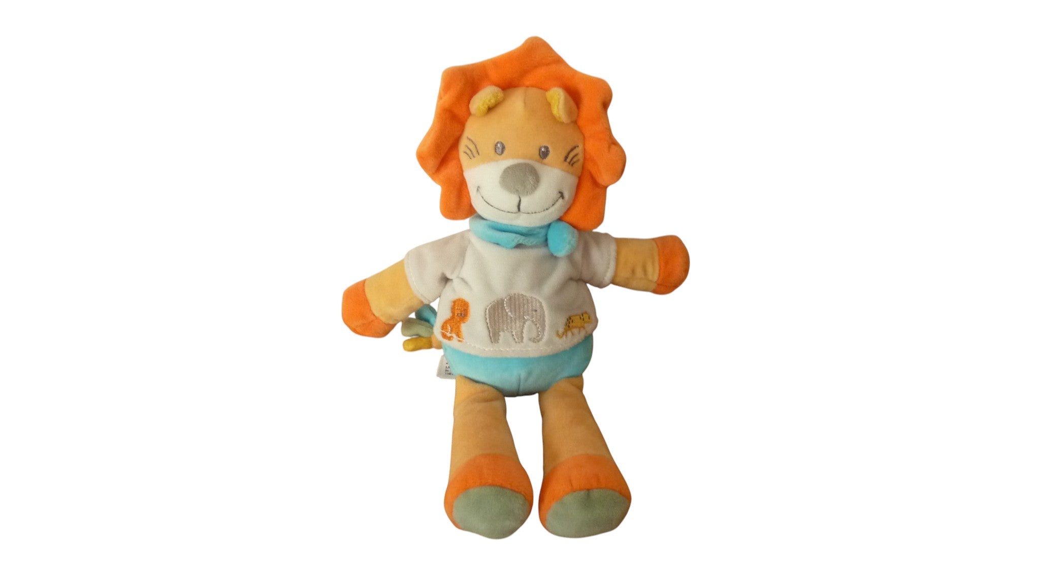 Peluche lion multicolore - Jungle - Tex Baby