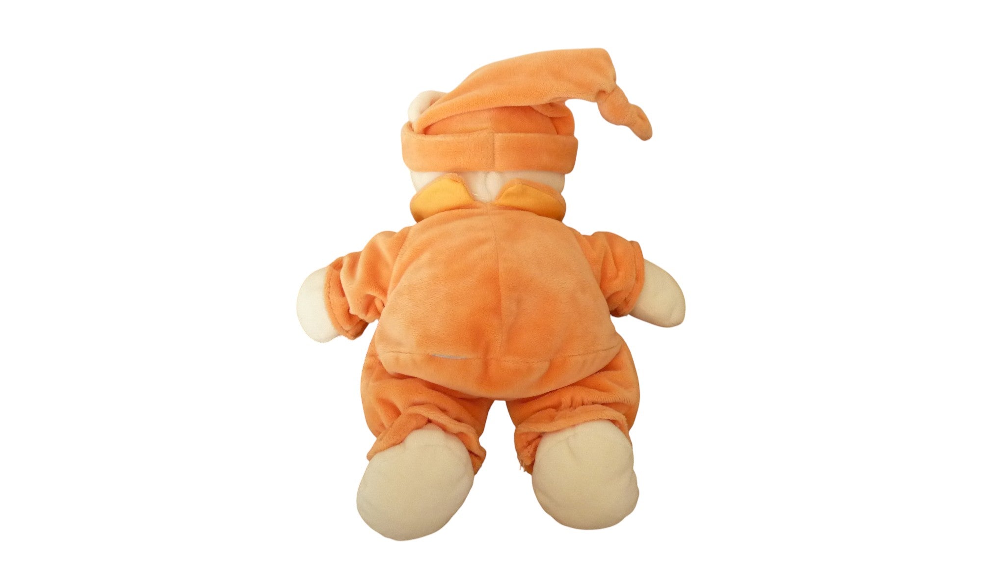 Peluche ours crème orange - Gipsy 30 cm