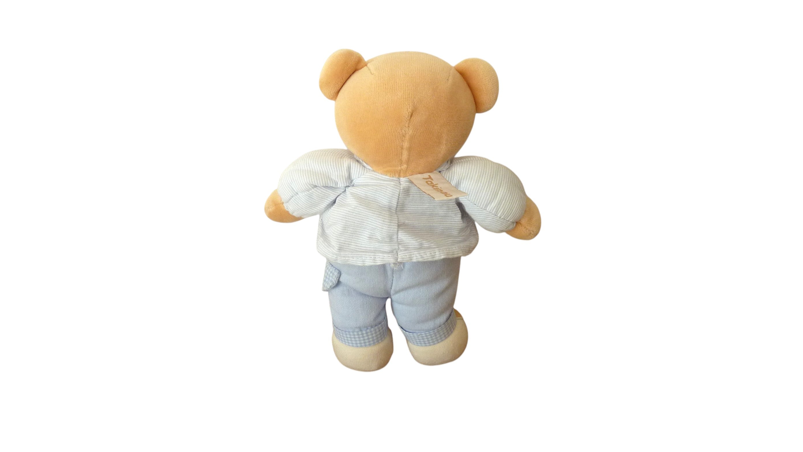 Peluche ours bleu - Takinou 24 cm
