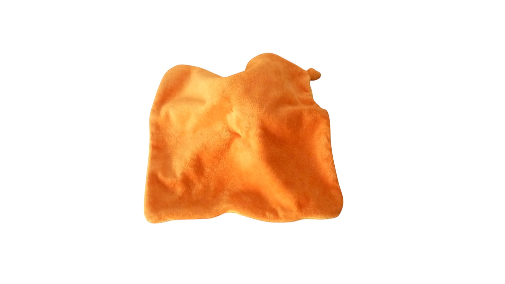 Doudou lion plat jaune orange - Creativtoys