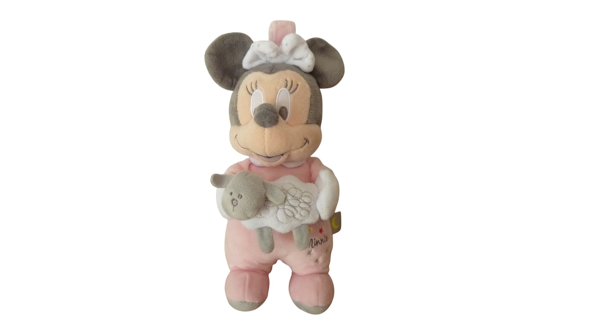 Peluche Minnie musical rose - Disney 26 cm