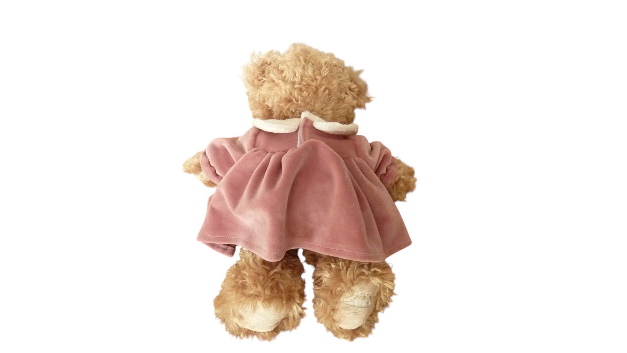 Peluche ours marron rose - Bukowski 31 cm