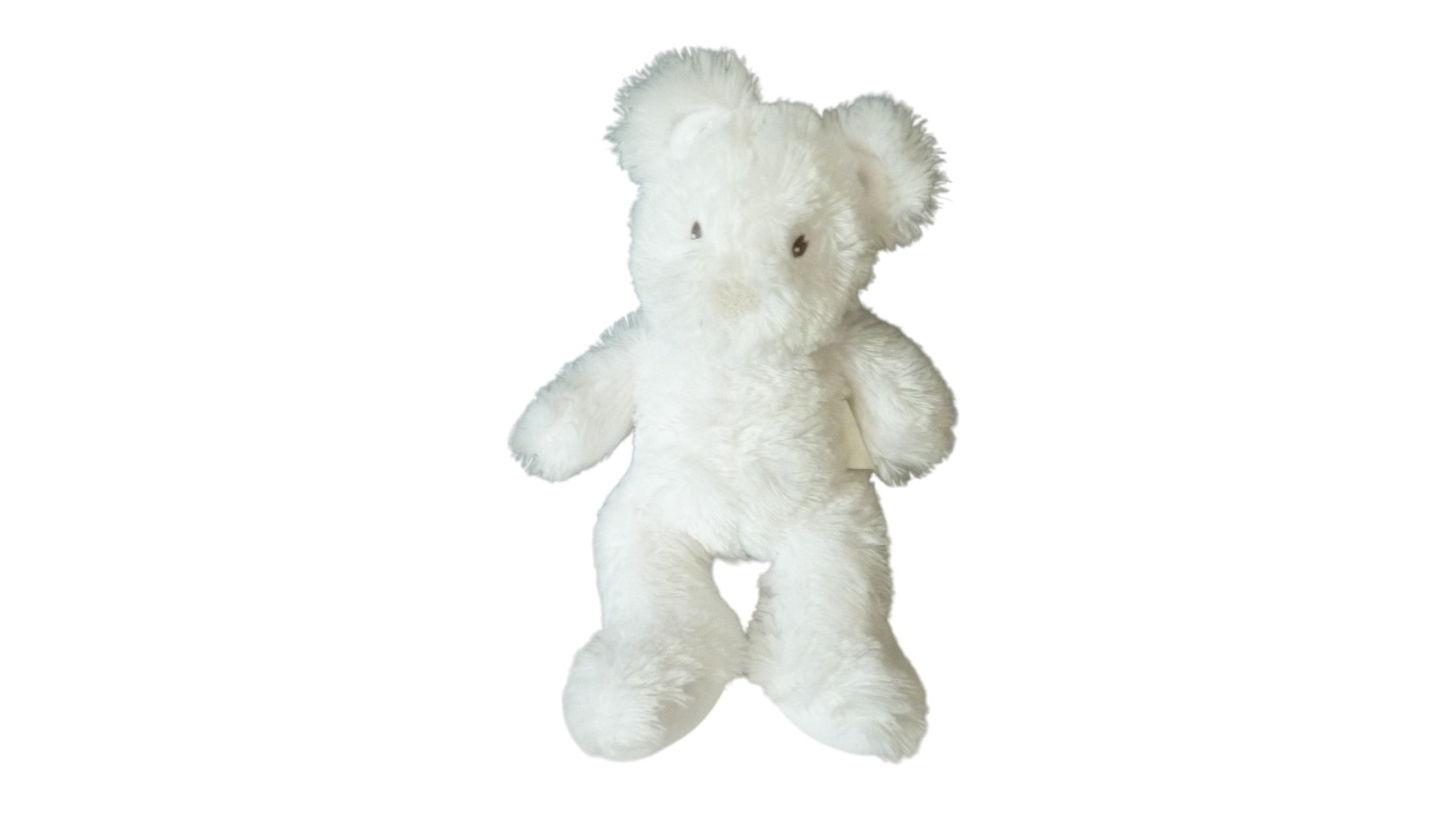 Peluche ours blanc - Kimbaloo 29 cm