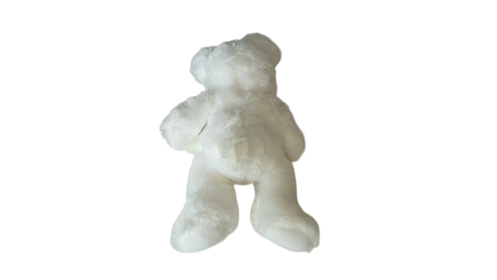 Peluche ours blanc - Kimbaloo 29 cm
