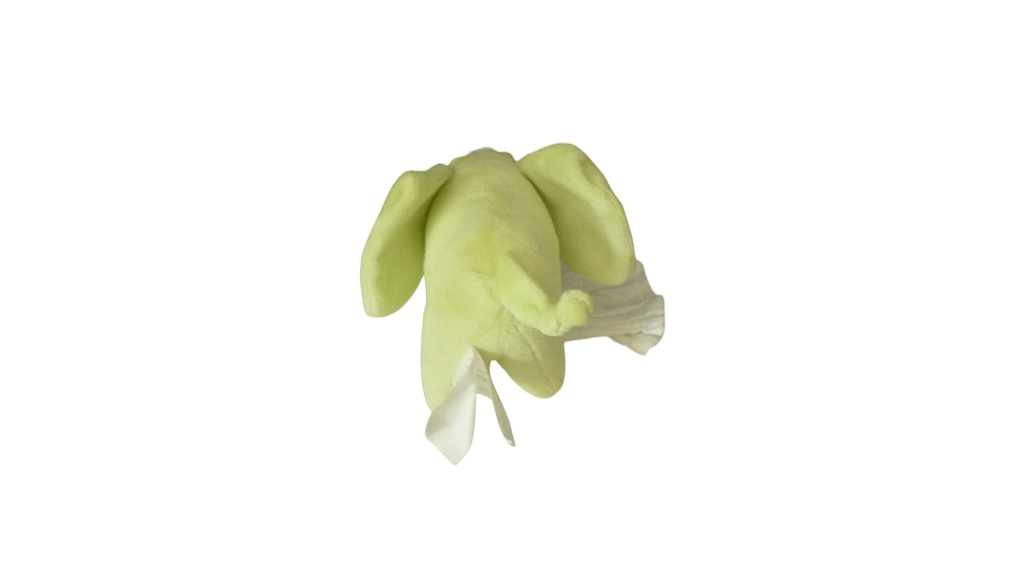 Peluche éléphant mouchoir vert - Kimbaloo 13 cm