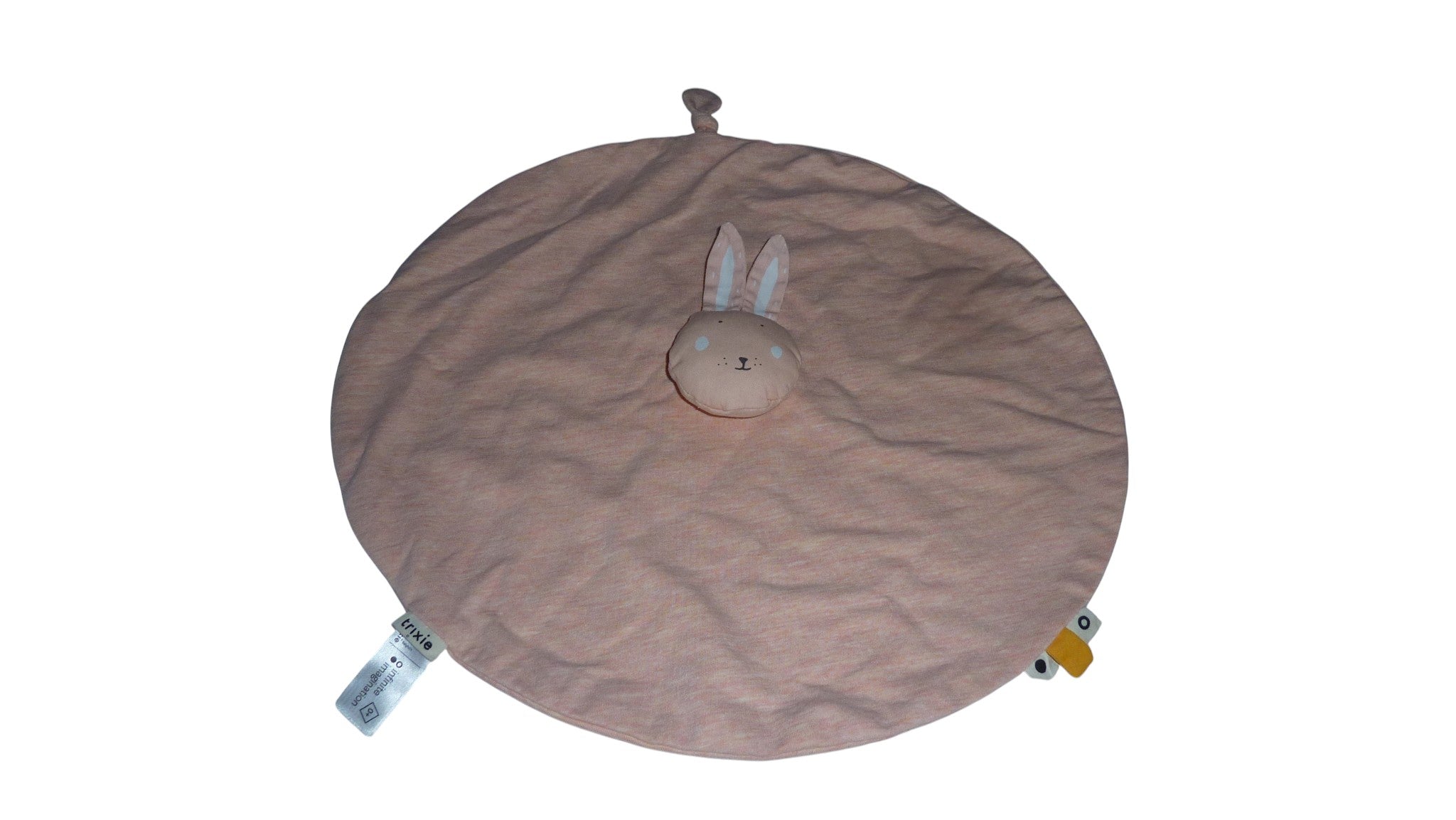 Doudou lapin plat saumon - Trixie