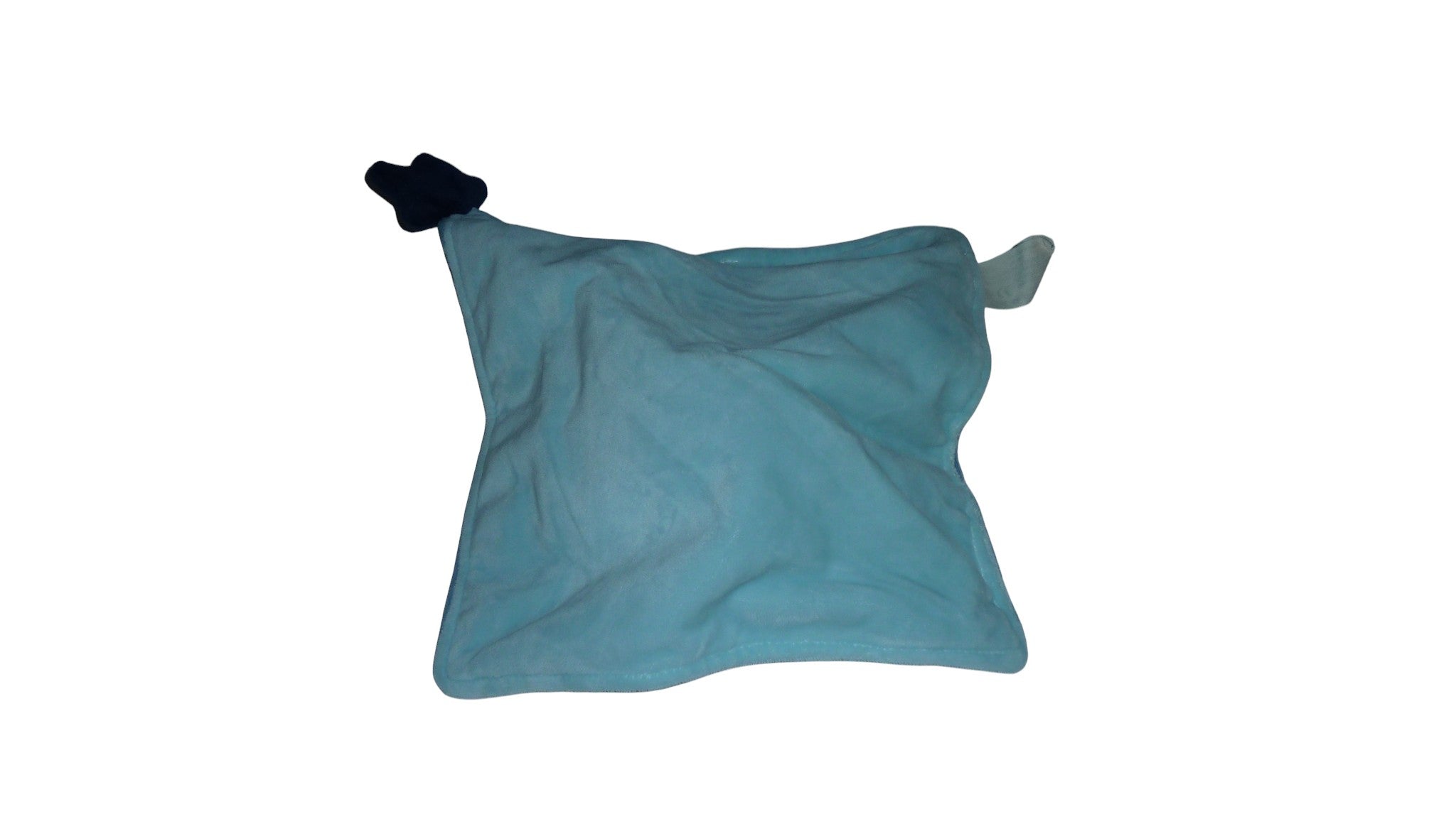 Doudou dinosaure plat bleu - Prémaman