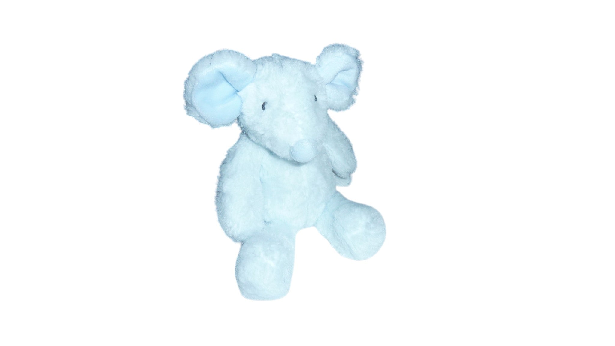 Peluche souris bleu clair - J-Line 27 cm