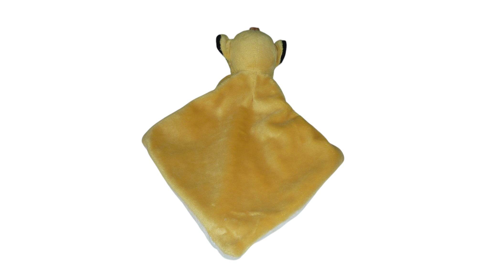 Doudou lion Simba plat marron - Disney