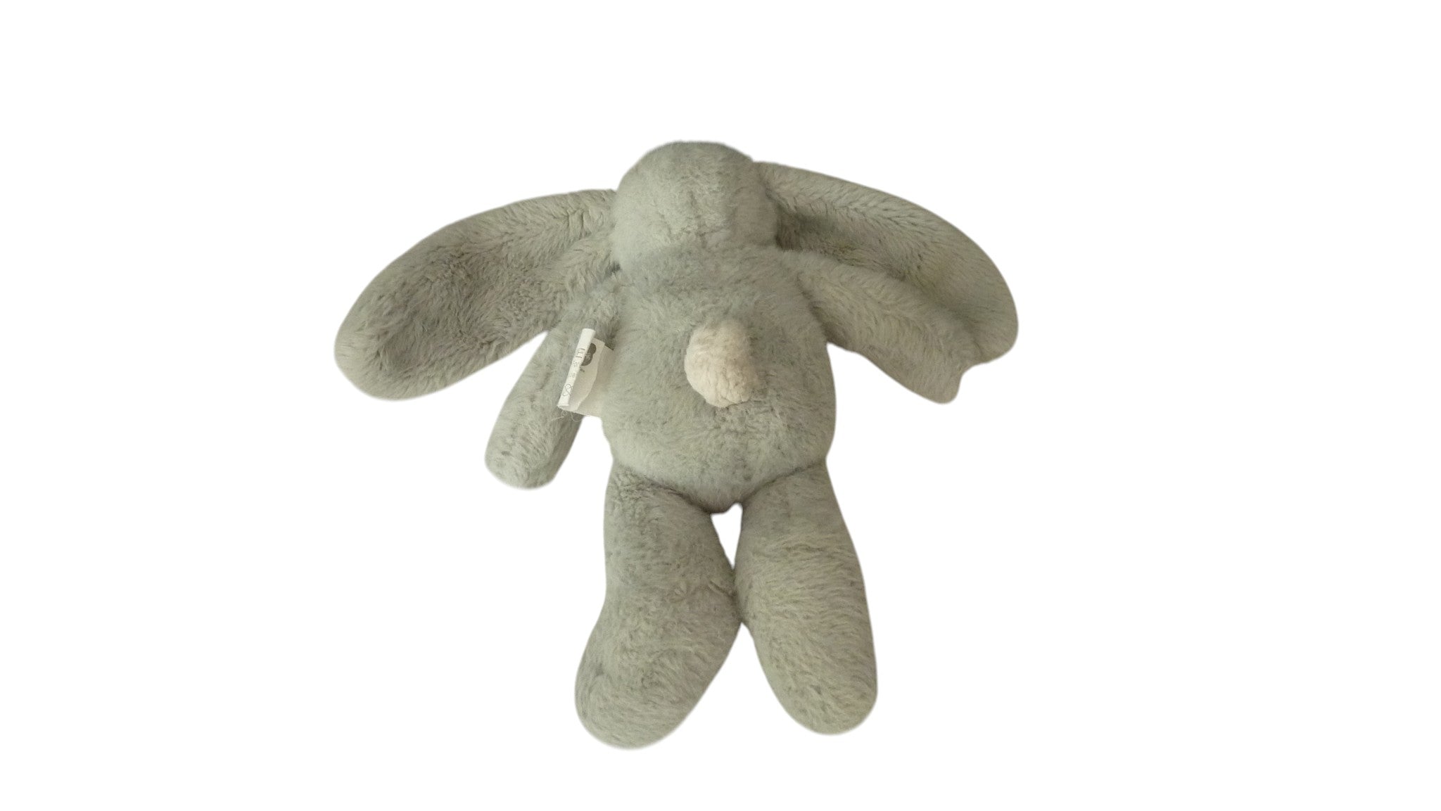 Peluche lapin vert - J-Line 30 cm