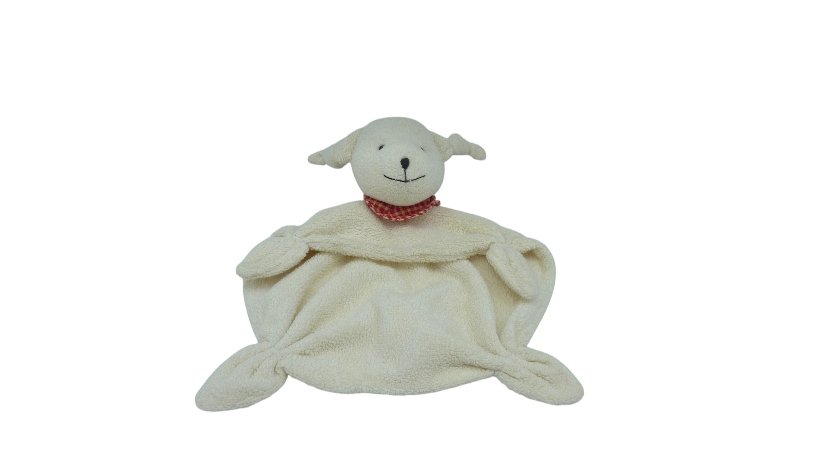 Doudou mouton plat écru - Fehn Baby