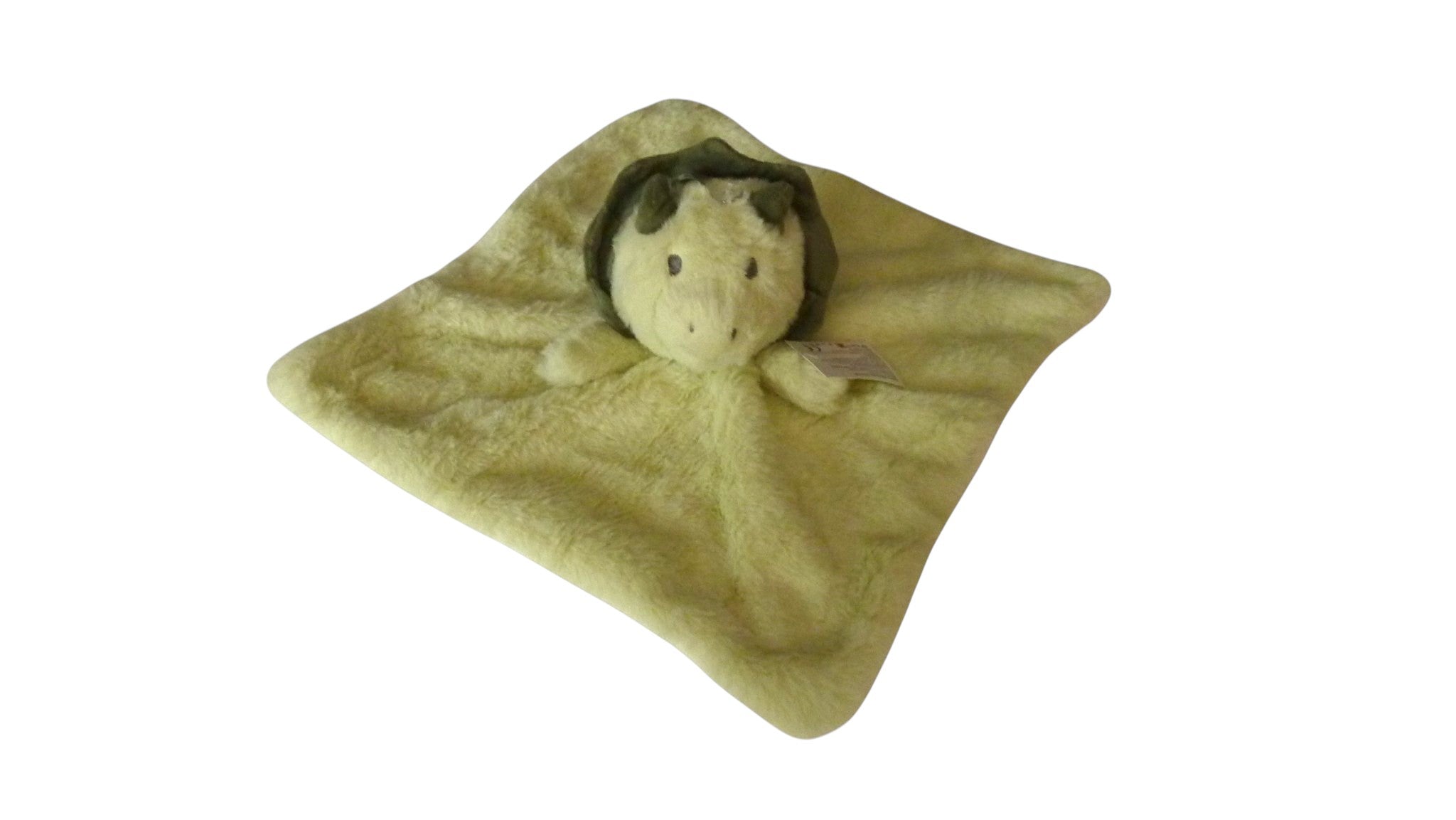 Doudou dinosaure plat vert blanc - Shenzhen