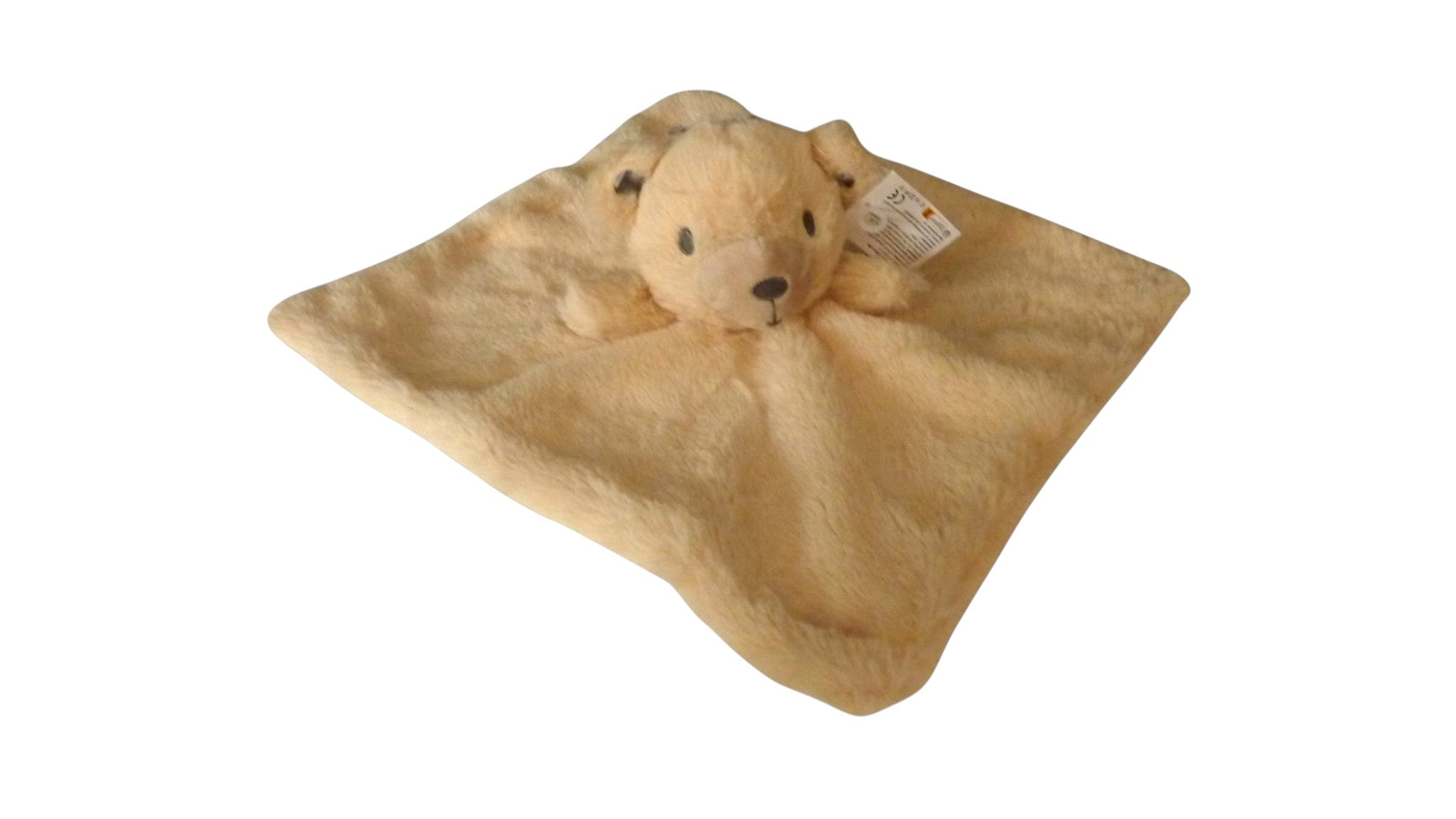 Doudou ours plat marron clair blanc - Shenzhen