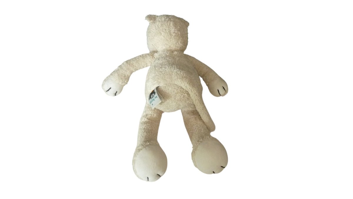 Peluche chat beige et blanc – Jellycat 33 cm