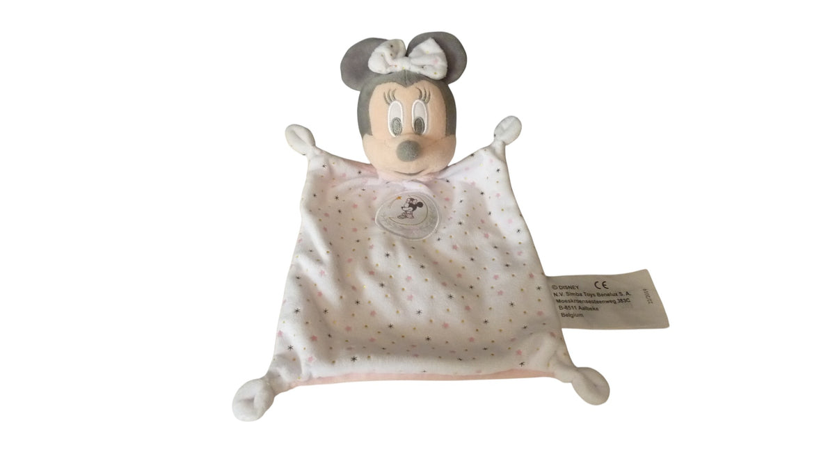 Doudou Minnie plat motif étoiles - Disney
