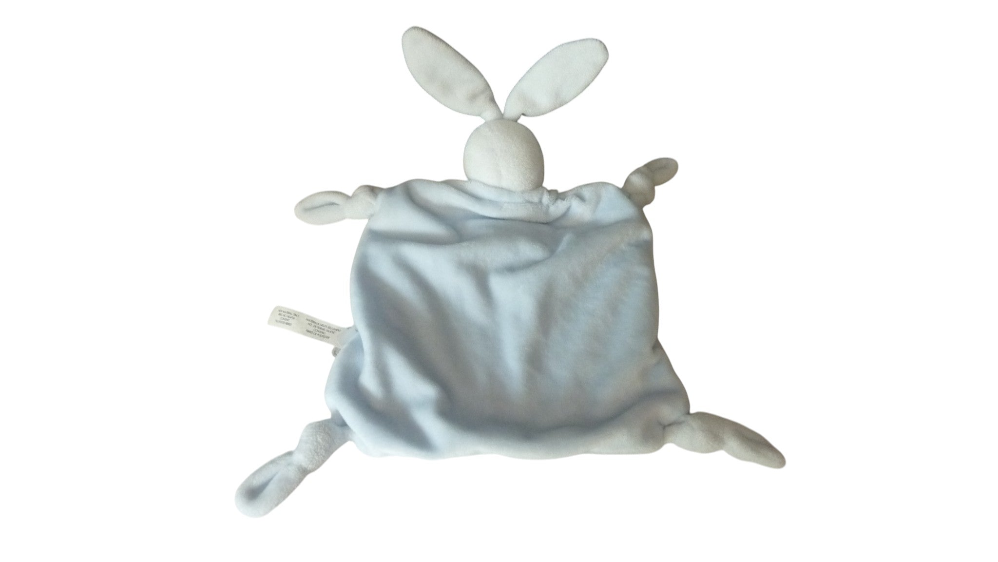 Doudou lapin plat bleu - Perle - Kaloo