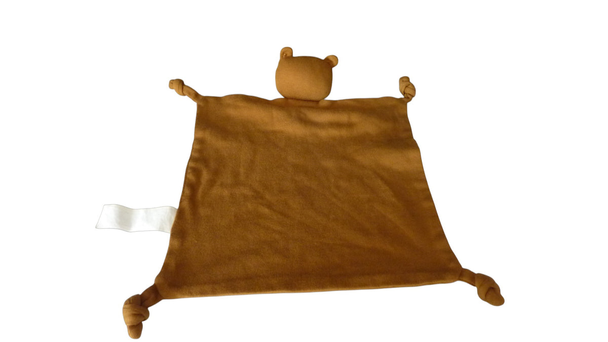 Doudou tigre plat marron - Monoprix