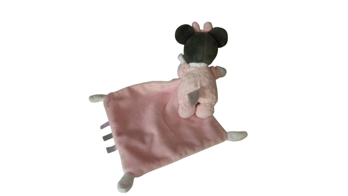 Peluche mouchoir Minnie rose Hello Star - Disney 17 cm