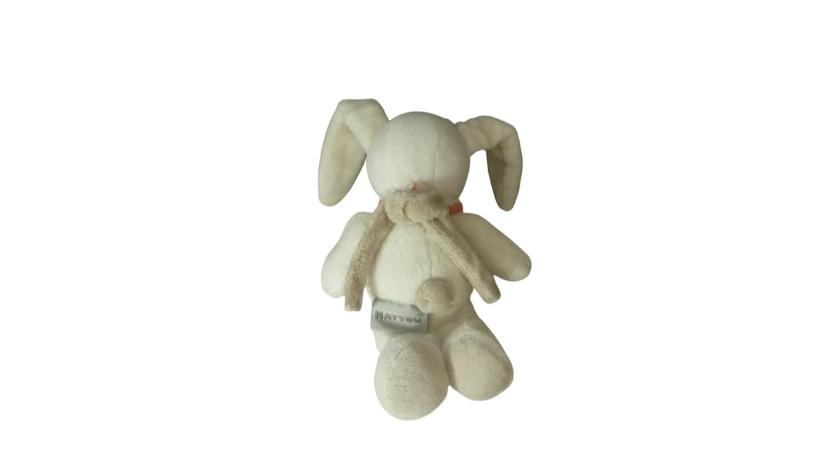 Peluche musicale lapin - Mia et Basile - Nattou 22 cm