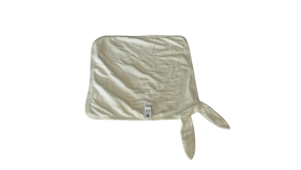 Doudou plat lapin blanc - Petit Bateau