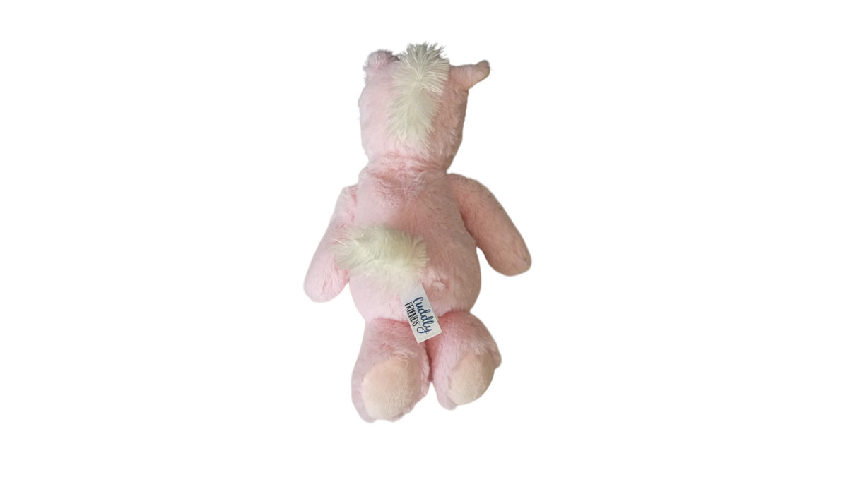 Peluche licorne rose - Cuddly Friends 30 cm