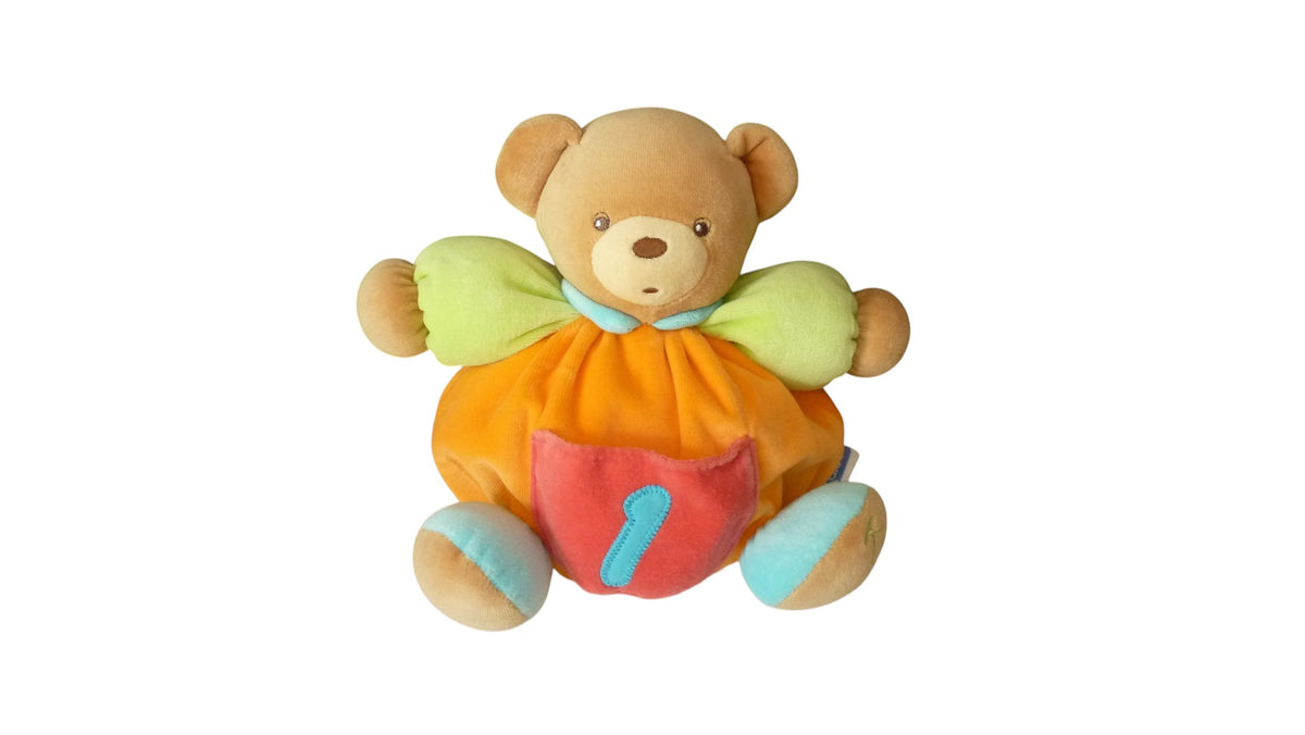 Peluche ours multicolore - Kaloo 26 cm