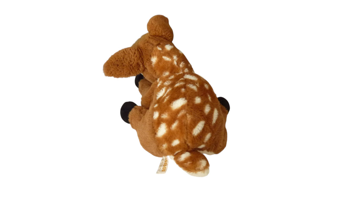 Peluche faon marron blanc - Roda 39 cm