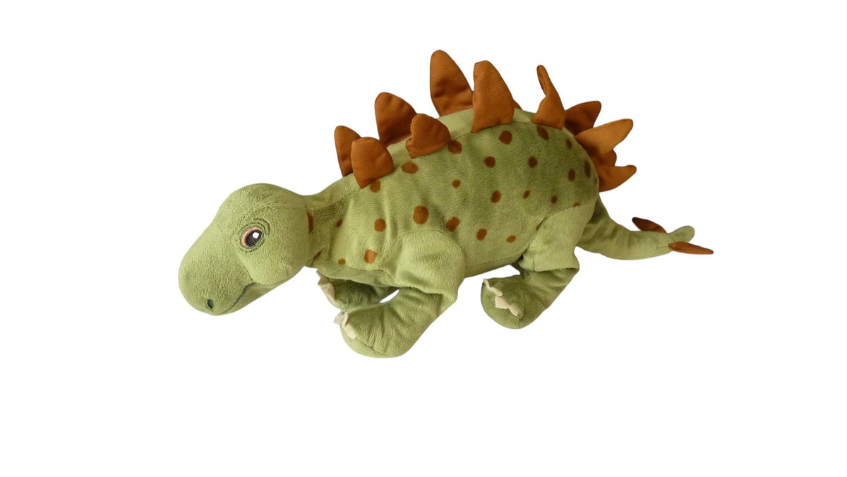Peluche dinosaure vert marron - Ikea 36 cm