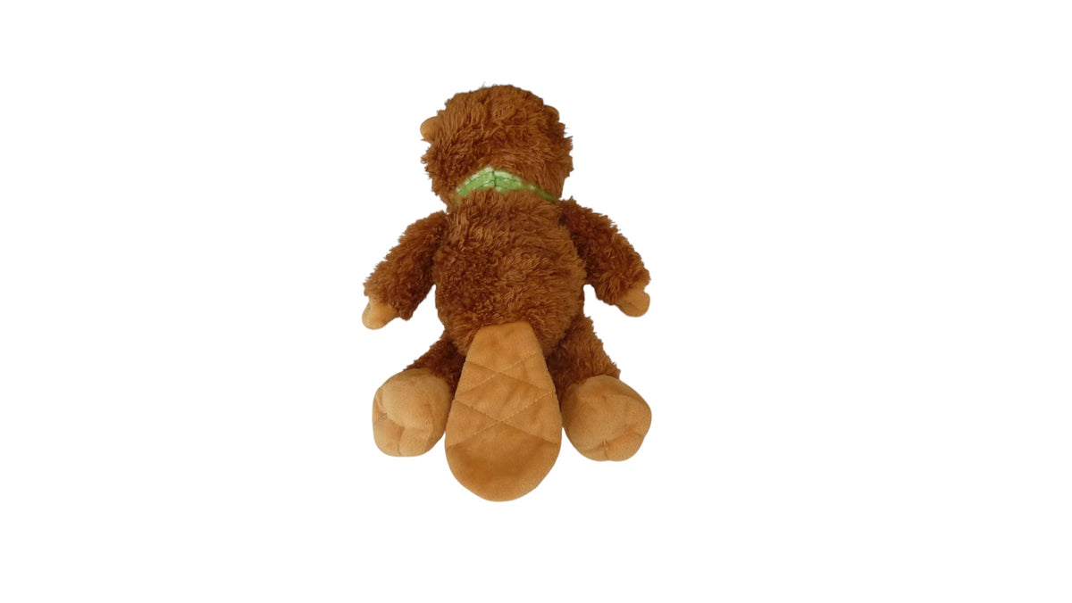 Peluche castor marron - Kinder 23 cm