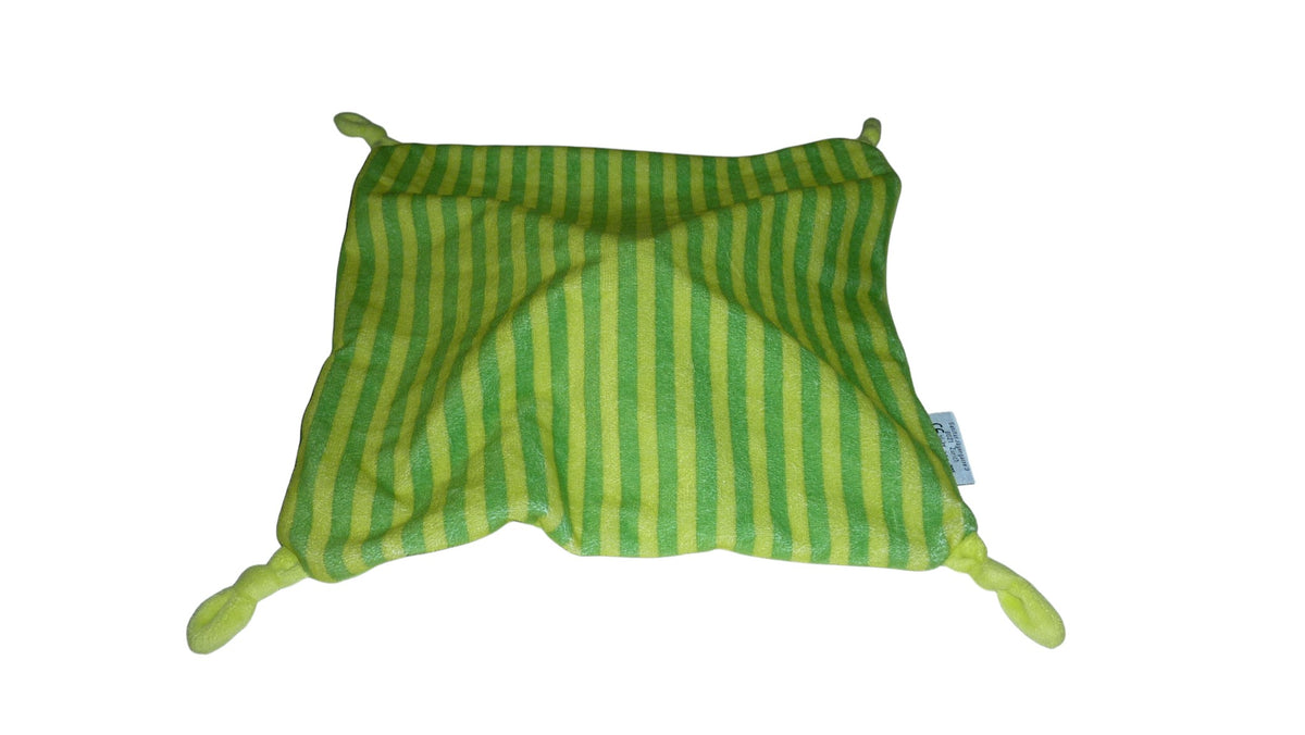Doudou phoque plat vert - Sanitas