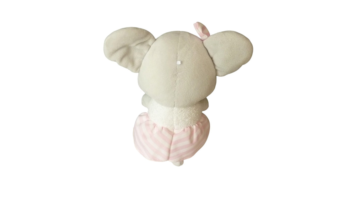 Peluche koala Luminou phosphorescente grise et rose – 23 cm